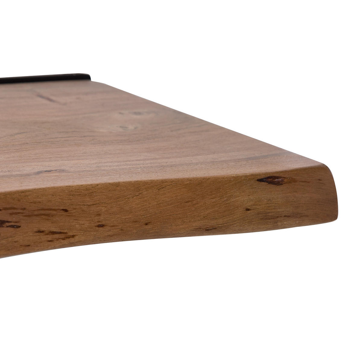 WANDBOARD - Akazie massiv - Akaziefarben, Holz (90/3.5/23cm) - home24