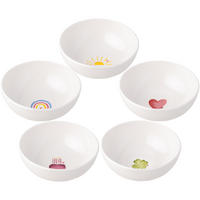 MÜSLISCHALEN SENDING LOVE With Love bunt ø 16,9 cm 5er Set - Multicolor, Keramik (16.9cm) - Villeroy & Boch