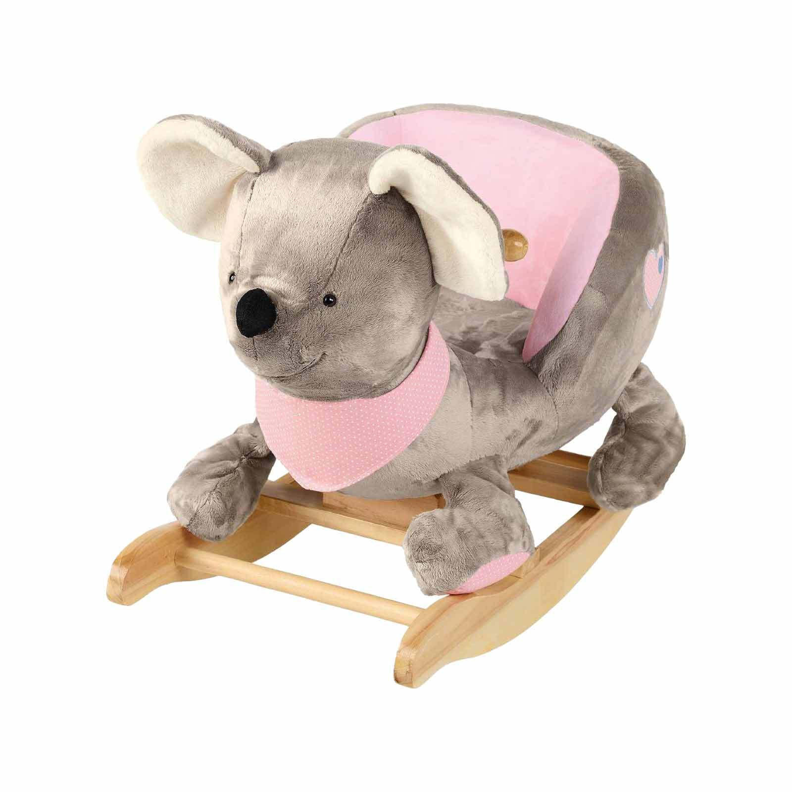 SCHAUKELTIER Maus Mabel bunt - Multicolor, Textil (36/57/67cm) - Sterntaler