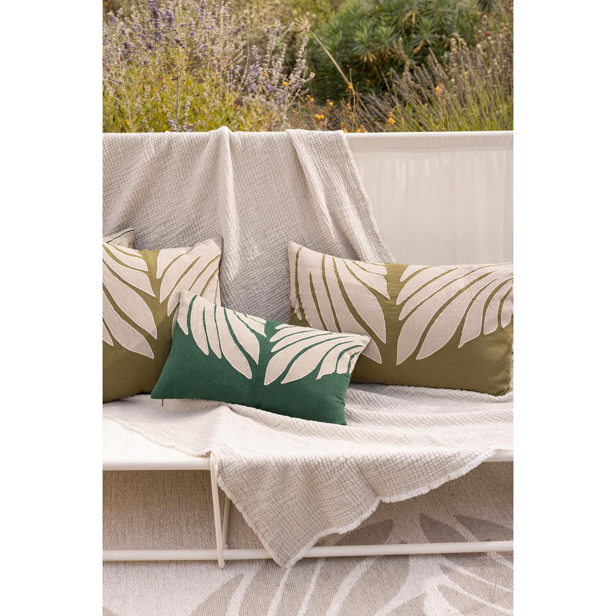 TAGESDECKE Emilio natur 180 x 260 cm - Naturfarben, Textil (180/260cm) - Vivaraise