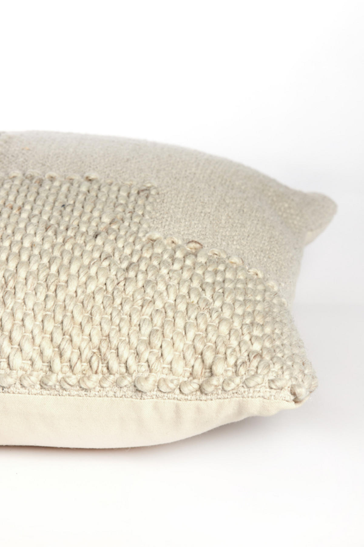 DEKOKISSEN Pedraza Braun 45/45/10 cm - Braun, Textil (45/45cm) - Light & Living
