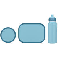 LUNCHSET Campus Cool Blue 3er Set - Blau, Kunststoff (1/1/1cm) - Mepal