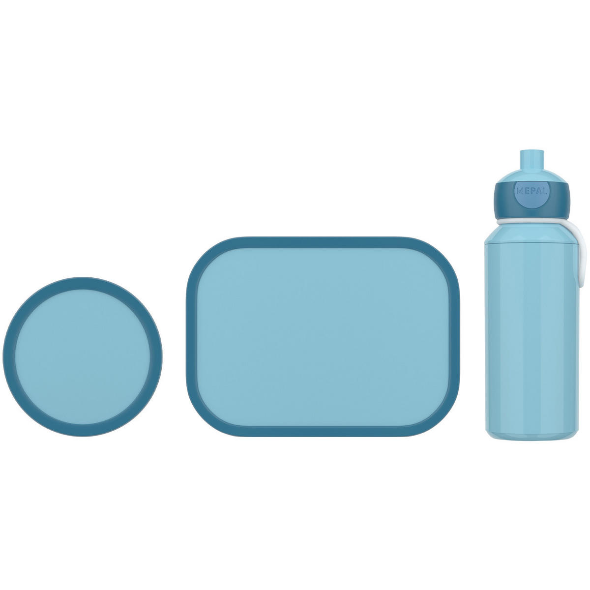 LUNCHSET Campus Cool Blue 3er Set - Blau, Kunststoff (1/1/1cm) - Mepal