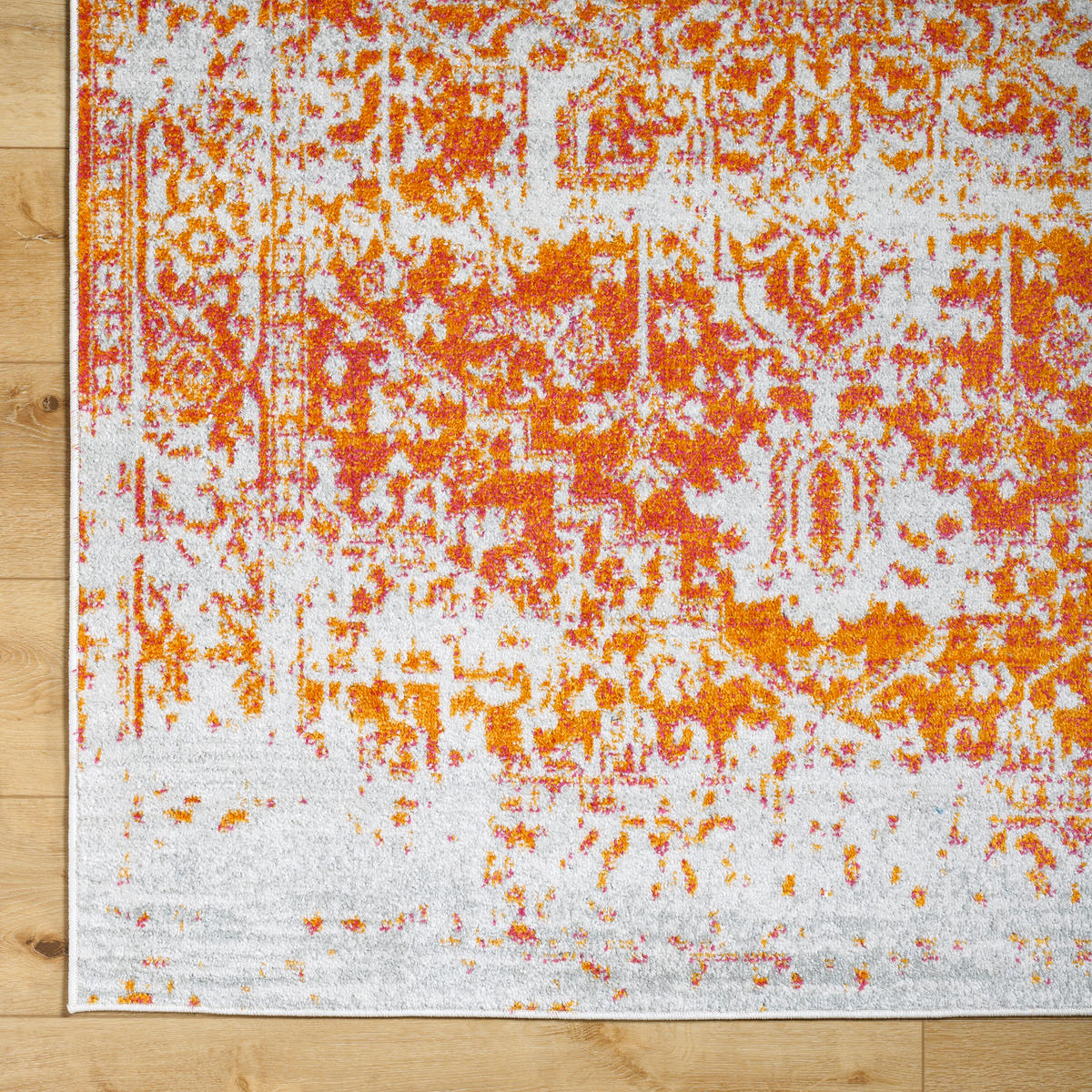 VINTAGE-TEPPICH 160/220 cm Orange - Orange, Naturmaterialien/Textil (160/220cm) - LIVABLISS