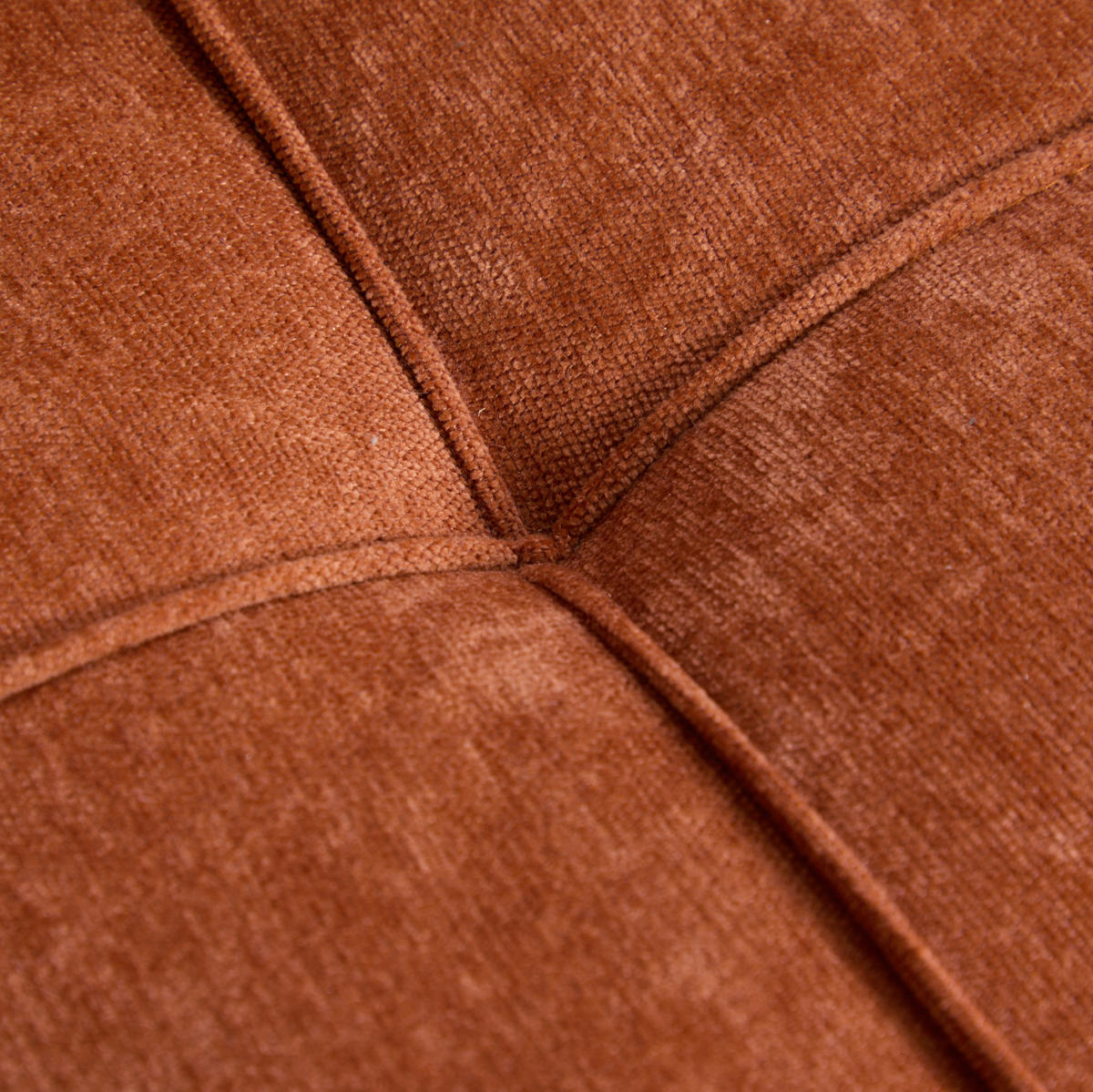 SCHLAFSESSEL 167/79/83 cm in Orange aus Chenille mit Liegefunktion und Stauraum - Orange, Textil (167/83/79cm) - BEAOK