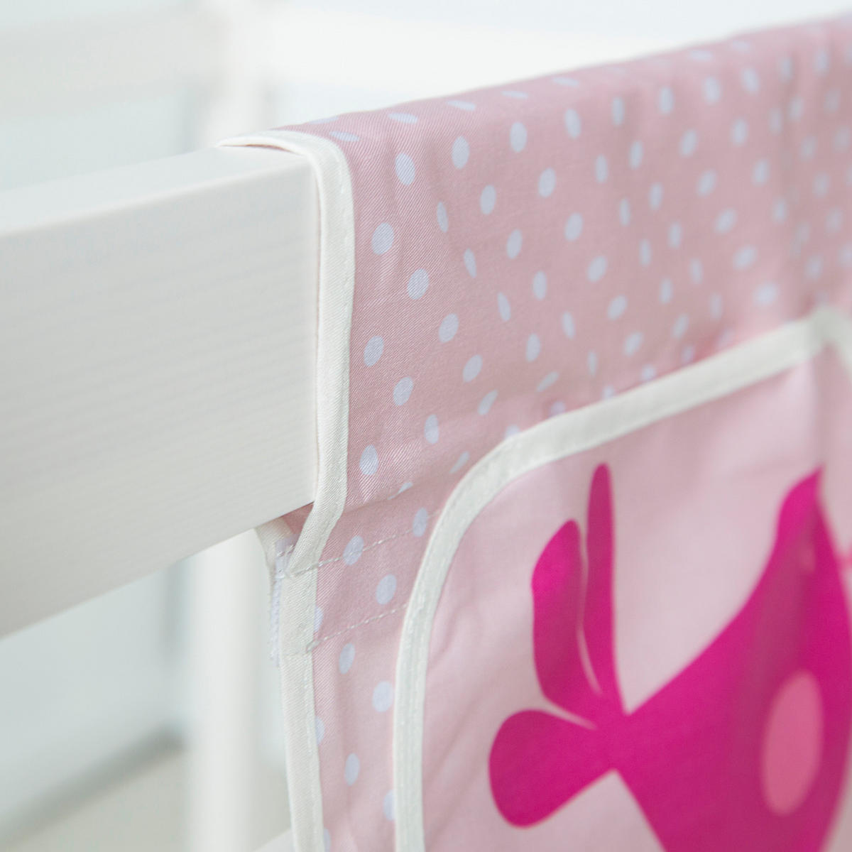 BETTTASCHE 70/90 cm Rosa - Pink, Textil (80/30/1cm) - Homestyle4u