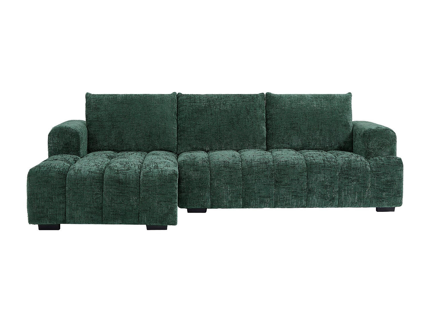 Vente-Unique Sofa Grün 276x86x160 cm