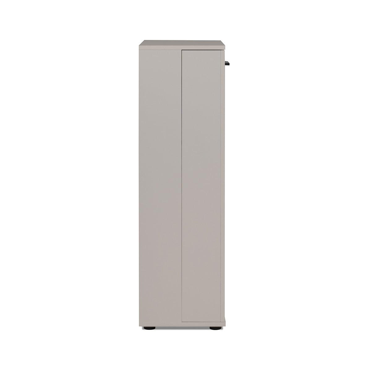 SCHUHSCHRANK 6 Fächer Satos - L50 cm - Beige, Holzwerkstoff (34/110/50cm) - Calicosy