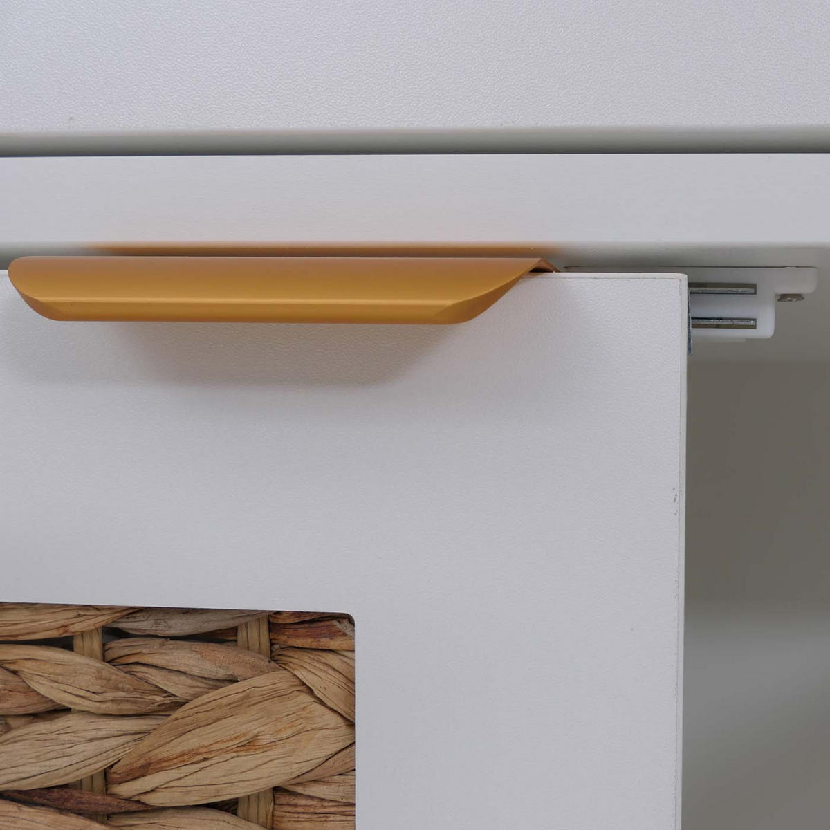 KOMMODE Weiß - Weiß, Holz (80/115/35cm) - MCW