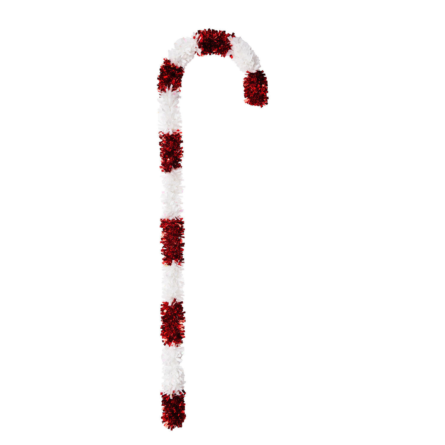LAMETTA X-Mas Candy Cane 120cm - Rot/Weiß, Kunststoff (20/120/5cm) - Butlers