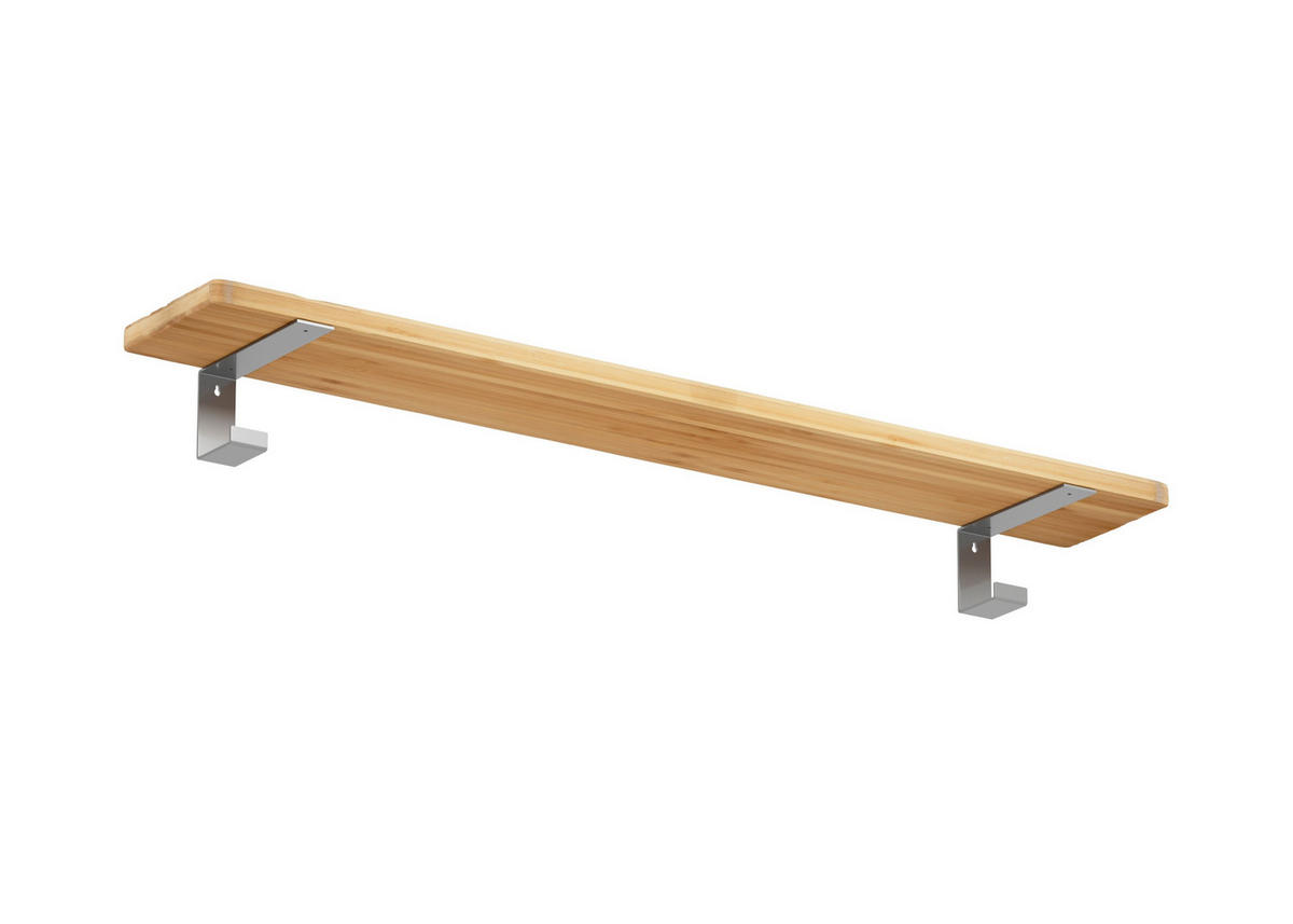 REGALTRÄGER als 2er Set Quinn, Stahl in verschiedenen Trendfarben - Grau, Metall (4.5/10/20cm) - Alberts