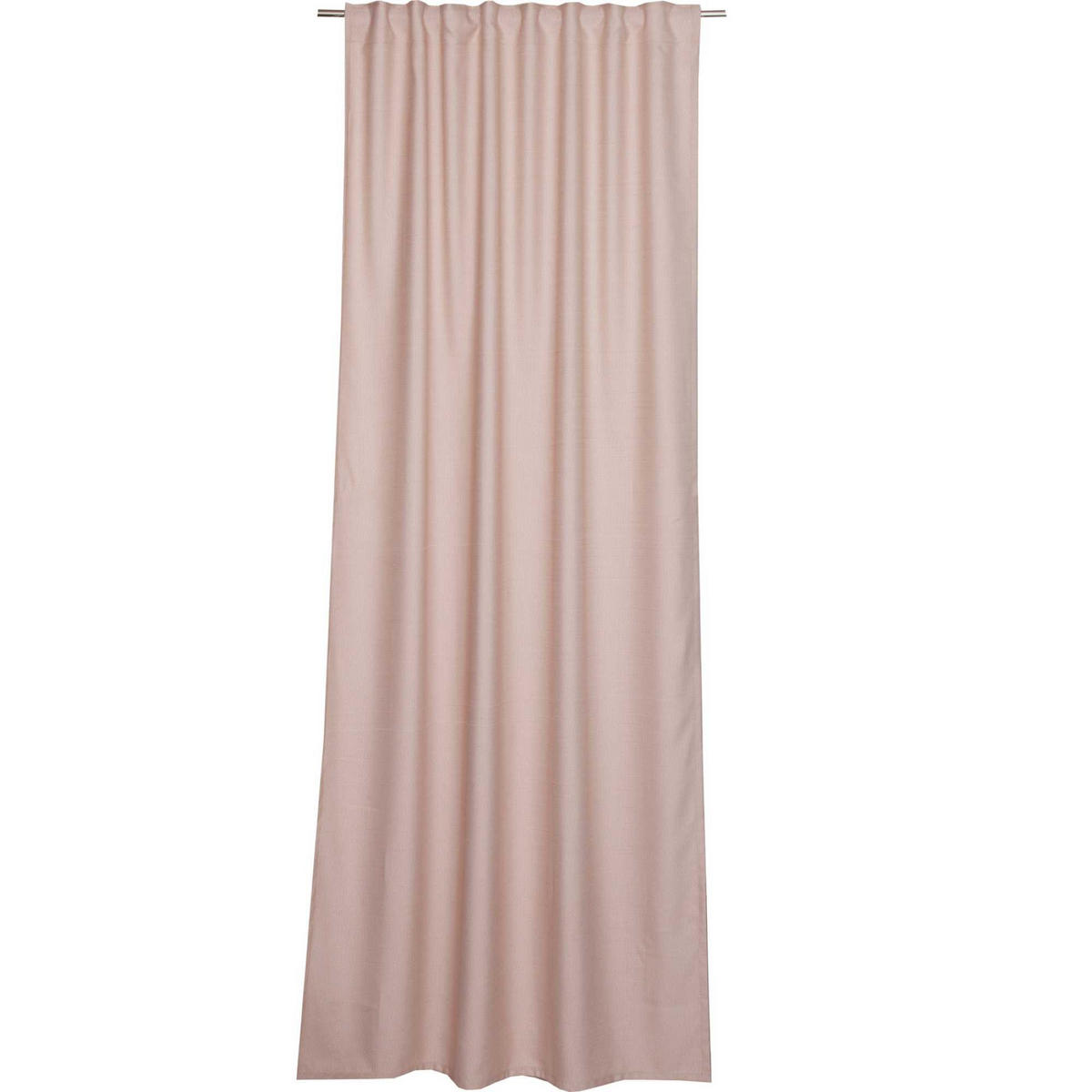 BLICKDICHTER SCHLAUFENVORHANG METRIC - Rosa, Textil (130/0.5/250cm) - Esprit