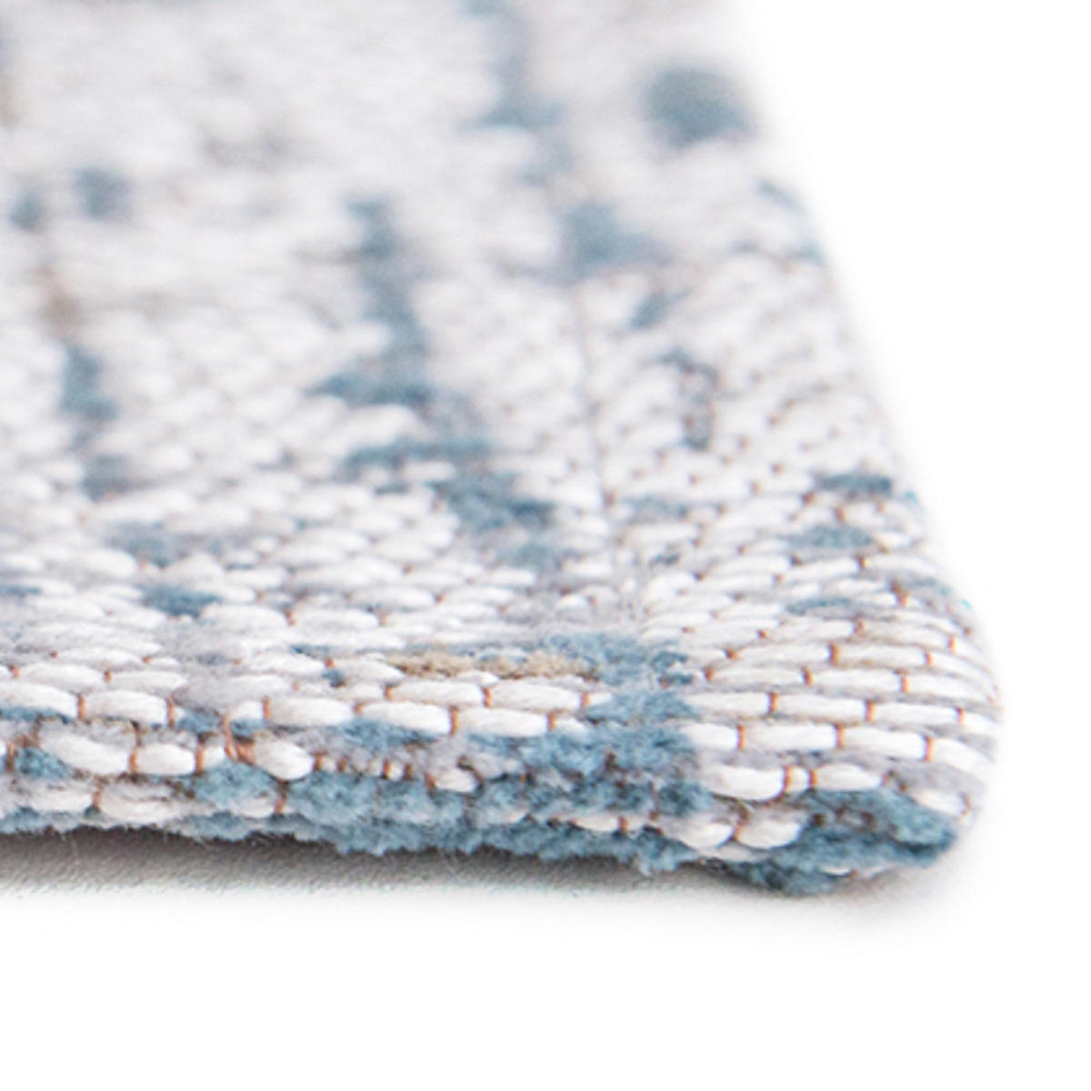 TEPPICH Long Island Blue Atlantic Streaks 140/200 cm - Blau, Textil (140/200cm) - Louis De Poortere