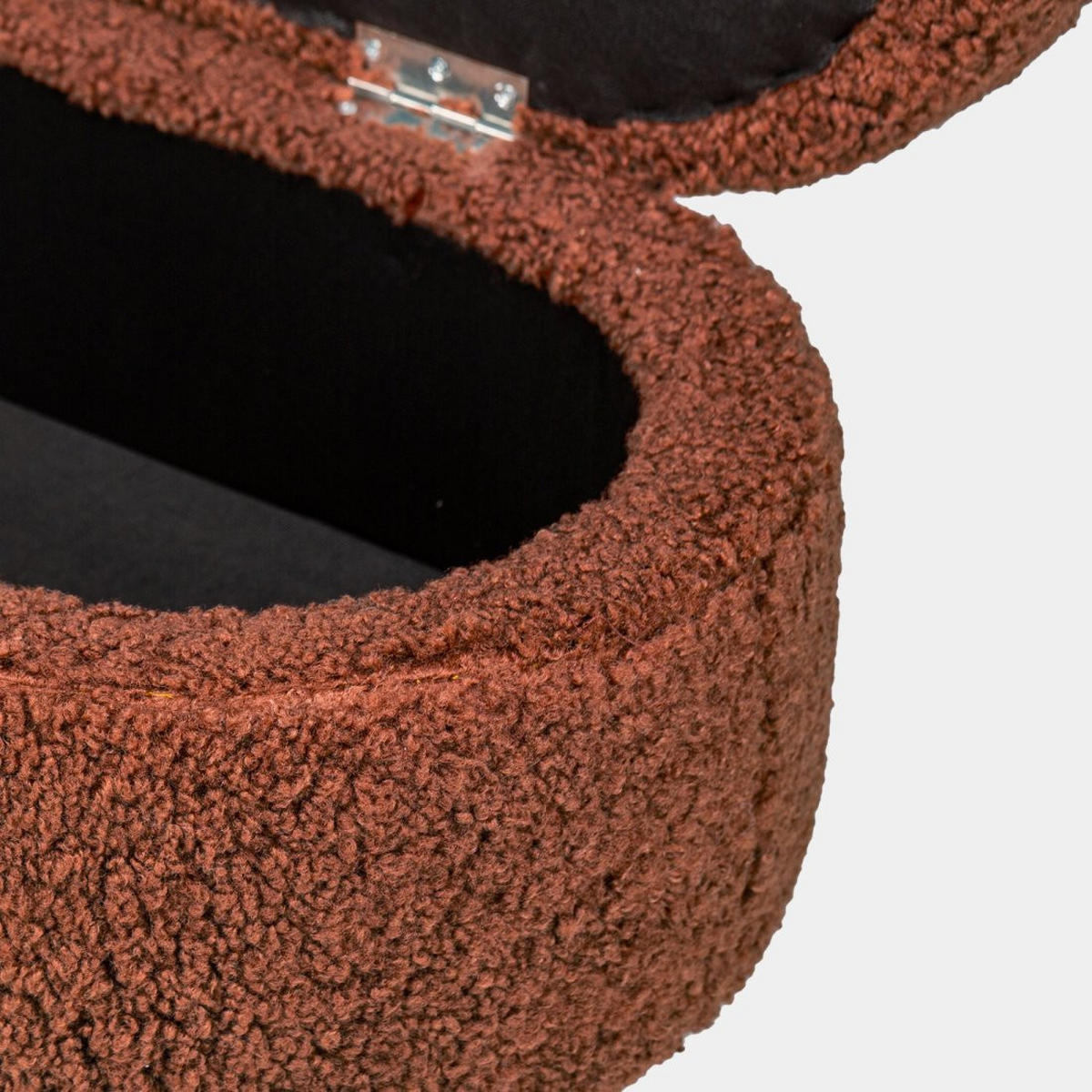 BANK Jelen Terrakotta / Orange 100 cm x 46 cm - Terracotta, Textil (100/46/36cm)