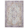 VINTAGE-TEPPICH George waschbar 80x150 cm - Lila/Multicolor, Kunststoff (80/150cm) - benuta