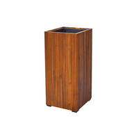 PFLANZKASTEN Colorado 4, 33x72 cm, Akazienholz, Braun - Braun, Holz (33/72/33cm) - dasmöbelwerk