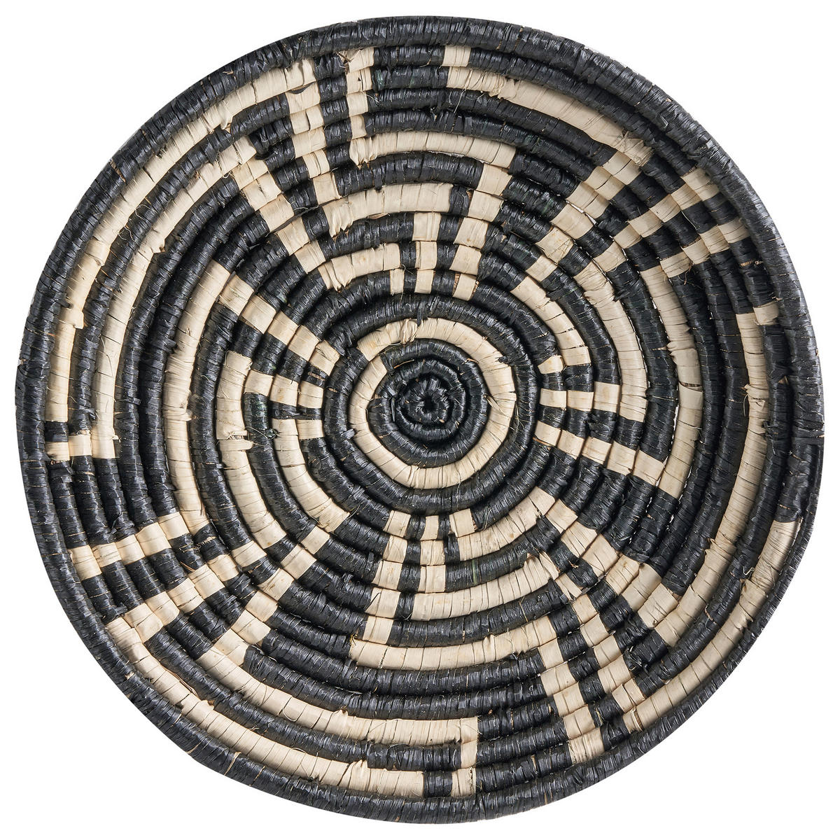 WANDDEKORATION Seegras bunt Hoabinh - Multicolor, Naturmaterialen (46/7/46cm) - Beliani