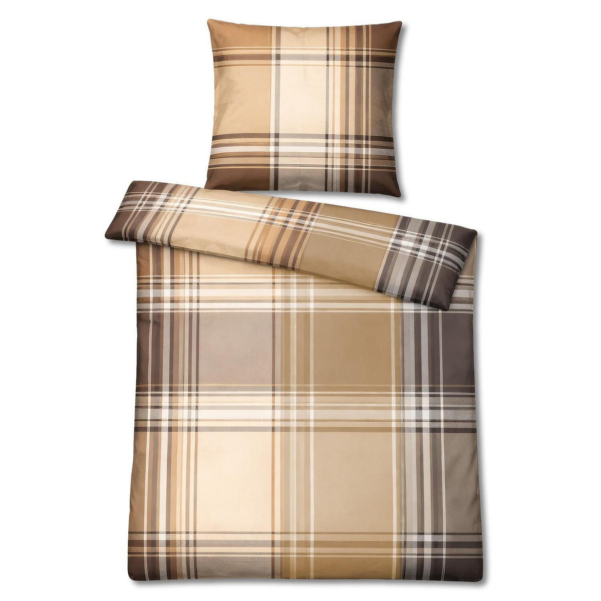 BETTWÄSCHE 135x200 cm - Weiß, Textil (135/200cm)