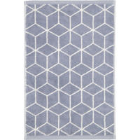 GÄSTETUCH COORDINATES CARRÉ COLORS 2559 TEMPEST/CASHMERE - 13 - Blau, Textil (30/50cm) - Zöllner