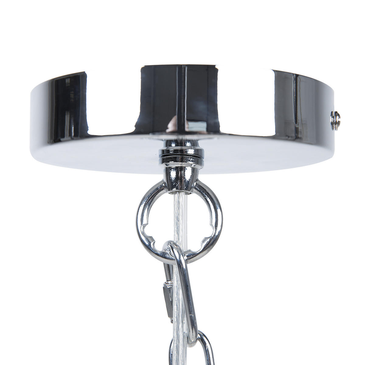 HÄNGELEUCHTE Zambezi 50/50/158 cm - Kupferfarben, Metall (50/50/158cm) - Beliani