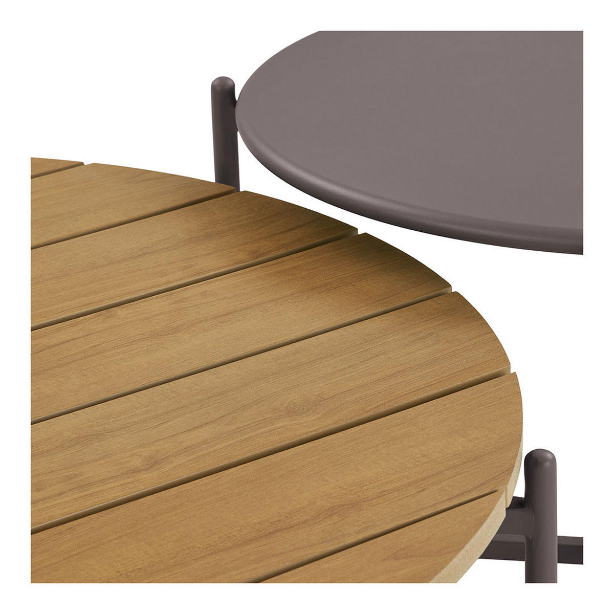 LOUNGE-SET, Novella, Beige, Stahl, 162 x 78 x 73 cm - Beige, Metall - ebuy24