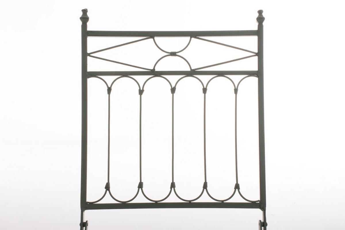 GARTENSTUHL Asiri antik-grün - Grün, Metall (40/39/95cm) - TPFGarden