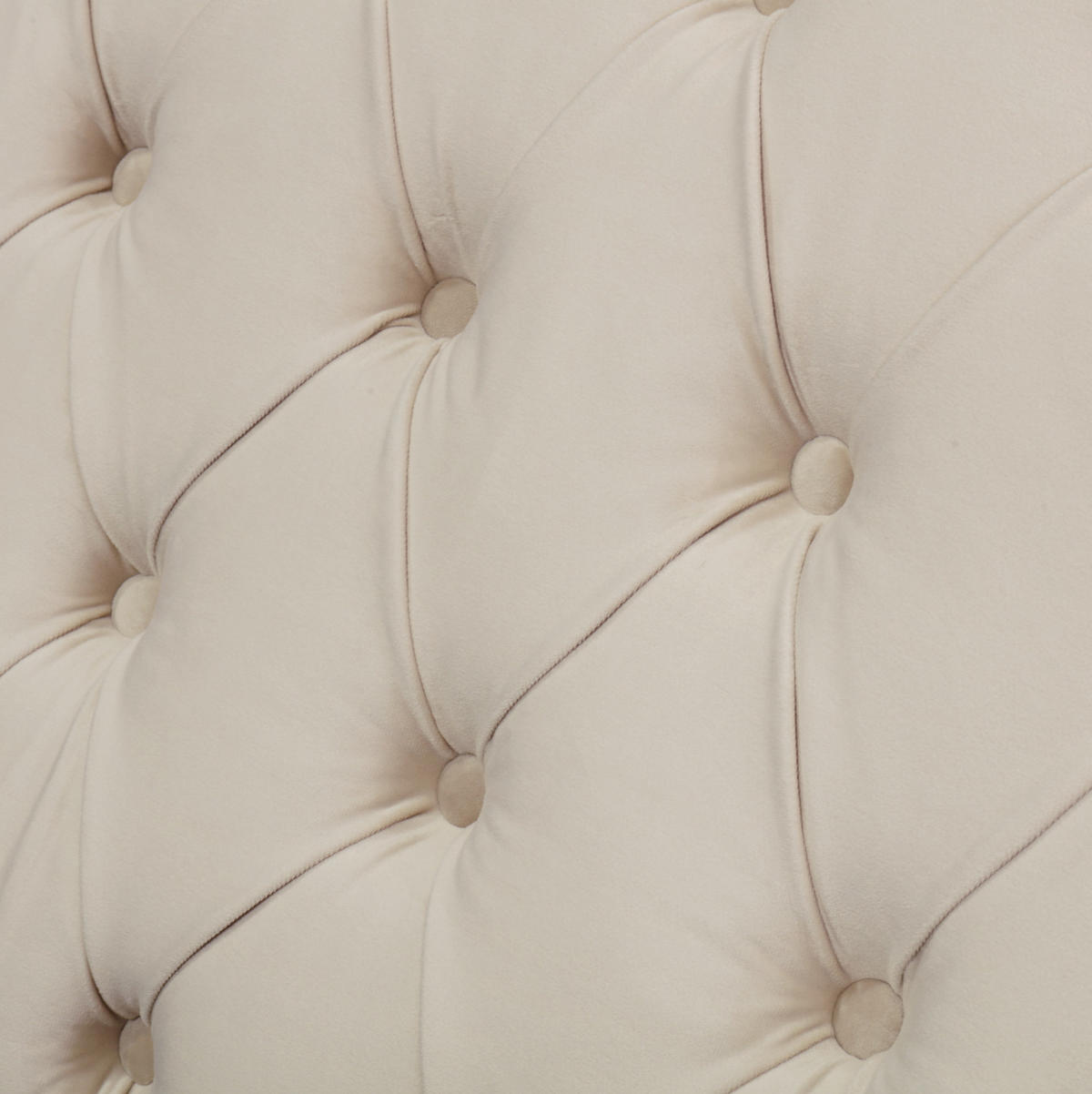 POLSTERBETT 180/200 cm Beige aus Samt mit Bettkasten - Beige, Textil (180/200cm) - OKMYHOME