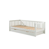 KOJENBETT Karena 211x68x98 aus Massivholz in Weiß - Weiß, Holz (90/200cm) - 58aufmkessel