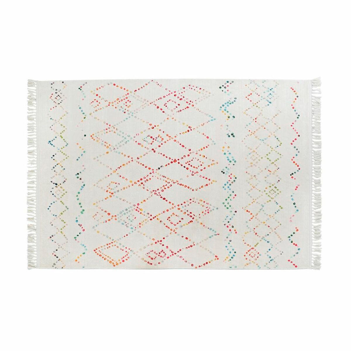 TEPPICH Bunt Rhombusse 160 x 230 x 0,7 cm - Multicolor, Kunststoff (160/230cm) - DKD Home Decor