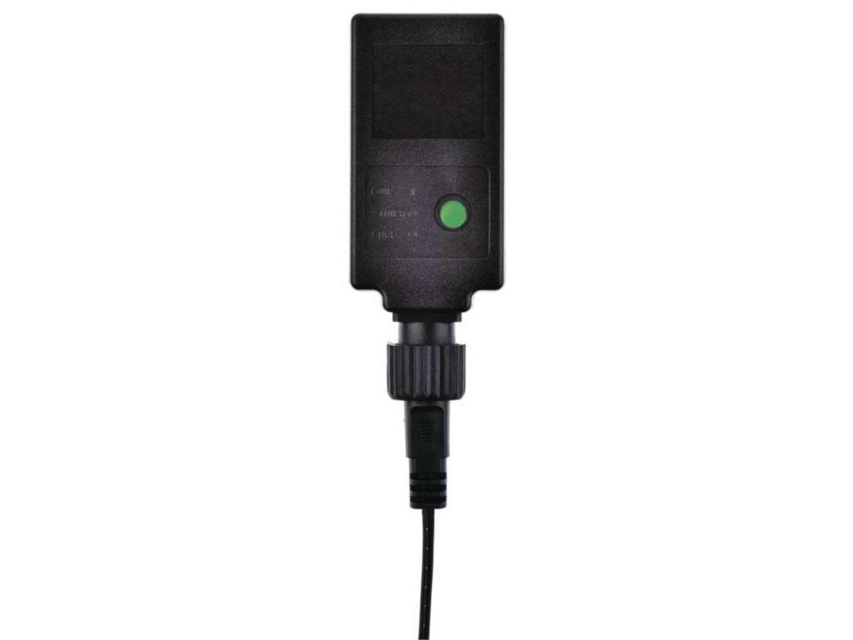 LED-LICHTERKETTE 24 m, Warmweiß, mit Timer, für Innen- und Außenbereich - Weiß, Kunststoff/Metall (2400cm) - LAALU