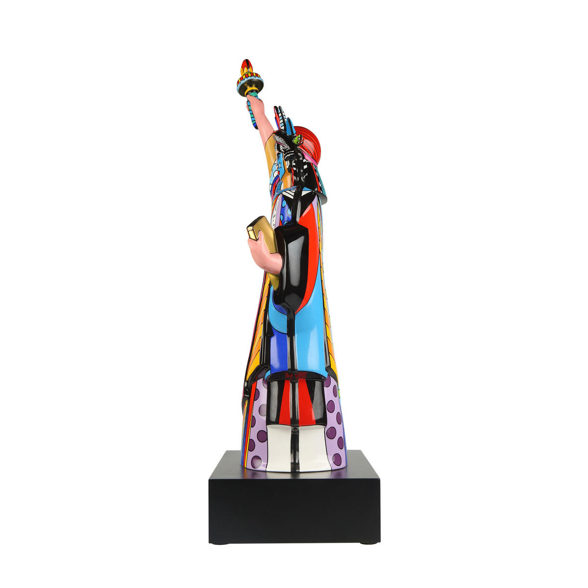 DEKOFIGUR Romero Britto - Liberty, Porzellan, Bunt, Limited Edition, 69.5 cm - Multicolor, Keramik (21/69.5/25.5cm) - Goebel