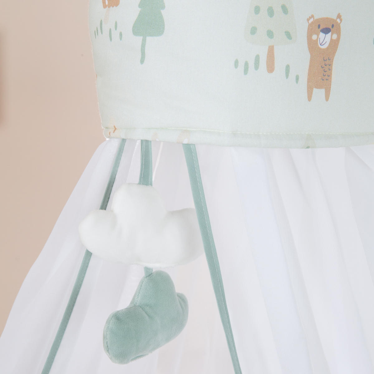 BABYBETTWÄSCHE Woodland Buddies - Weiß, Textil (100/135cm) - Roba
