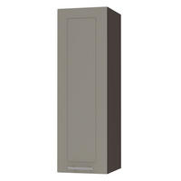 KÜCHENHÄNGESCHRANK Kvantum W4/30 Beige Matt / Lava Matt 30 / 32,5 / 96cm - Dunkelgrau/Beige, Holz/Holzwerkstoff (30/96/32.5cm) - Feldmann-Wohnen
