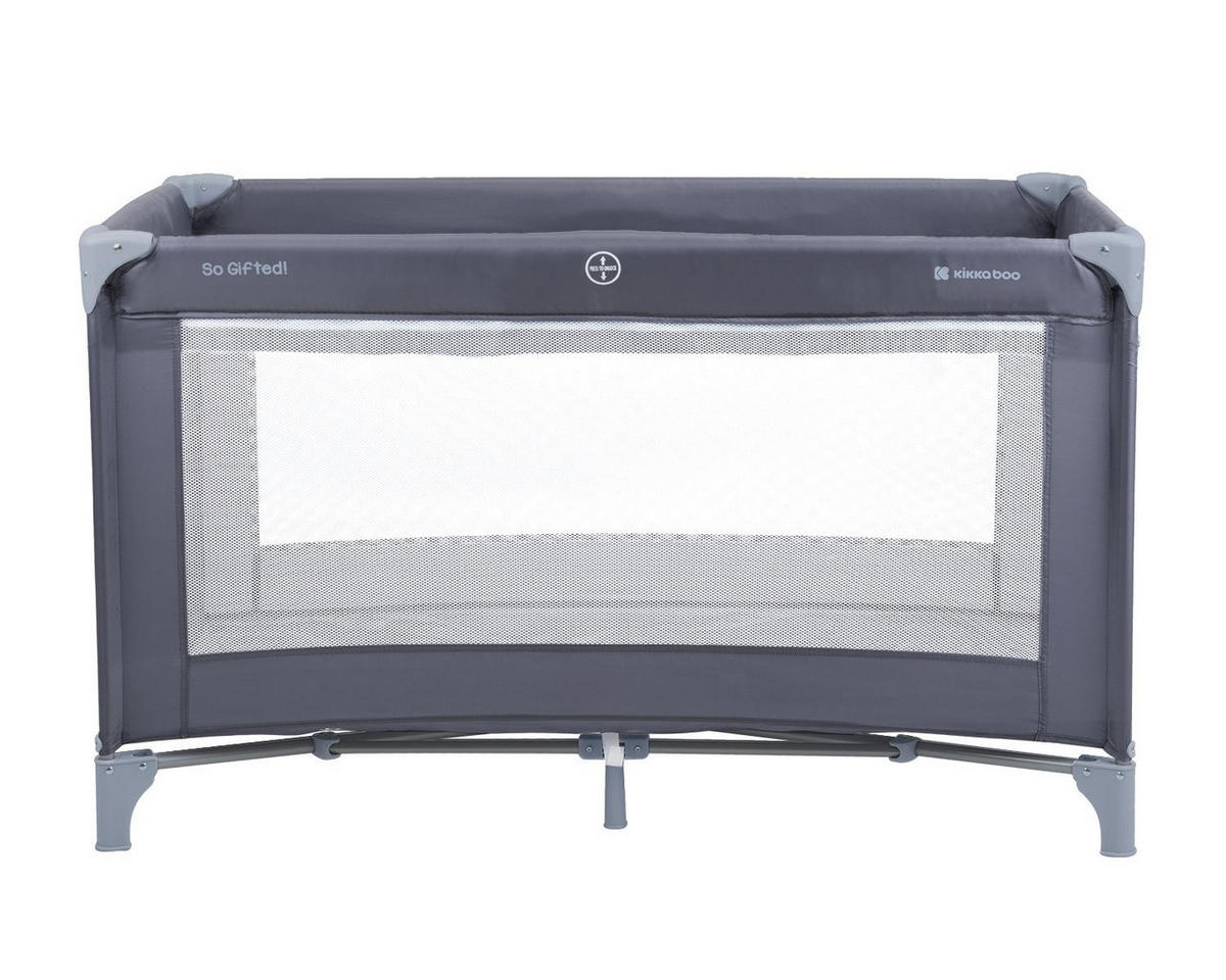 REISEBETT So Gifted jeans blau 2 Ebenen Matratze, Tragetasche, Öffnung - Blau, Kunststoff (65/125cm) - Kikka boo