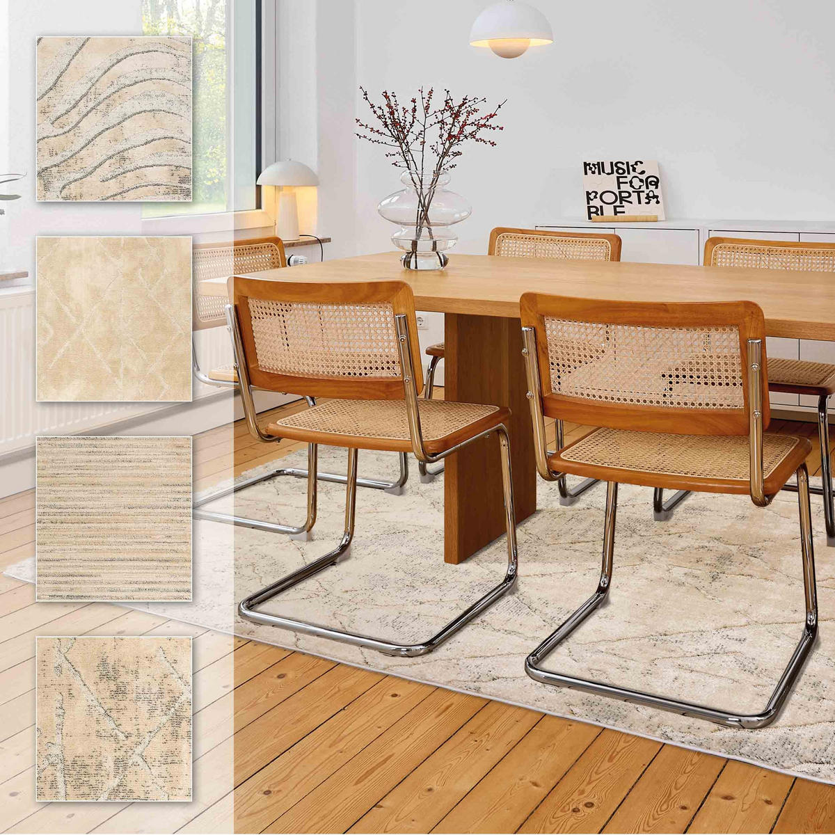 KURZFLORTEPPICH LOU - Hellgrau, Textil (200/280cm) - Astra