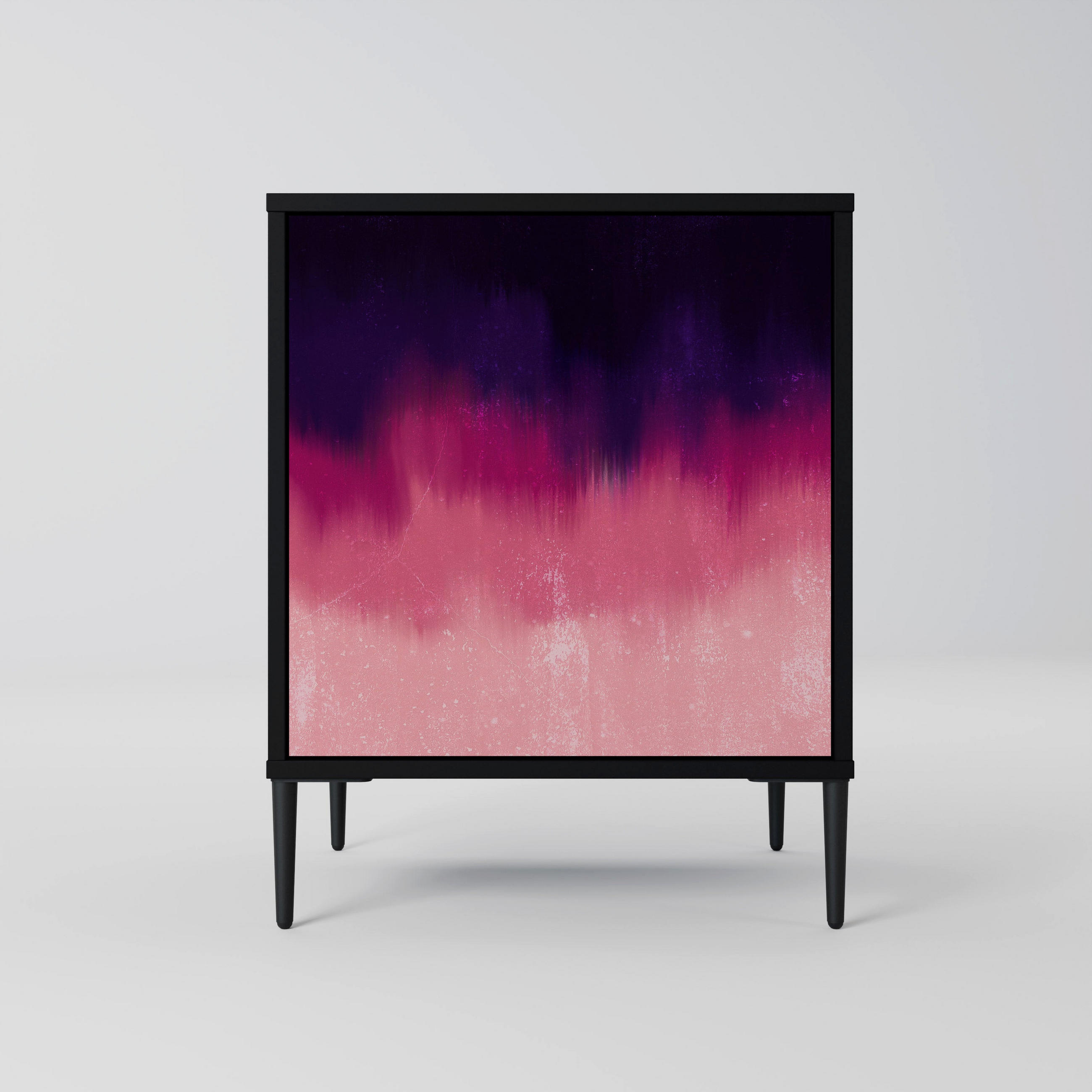 SpaceRebels Sideboard Schwarz 57.5x72.5x42 cm