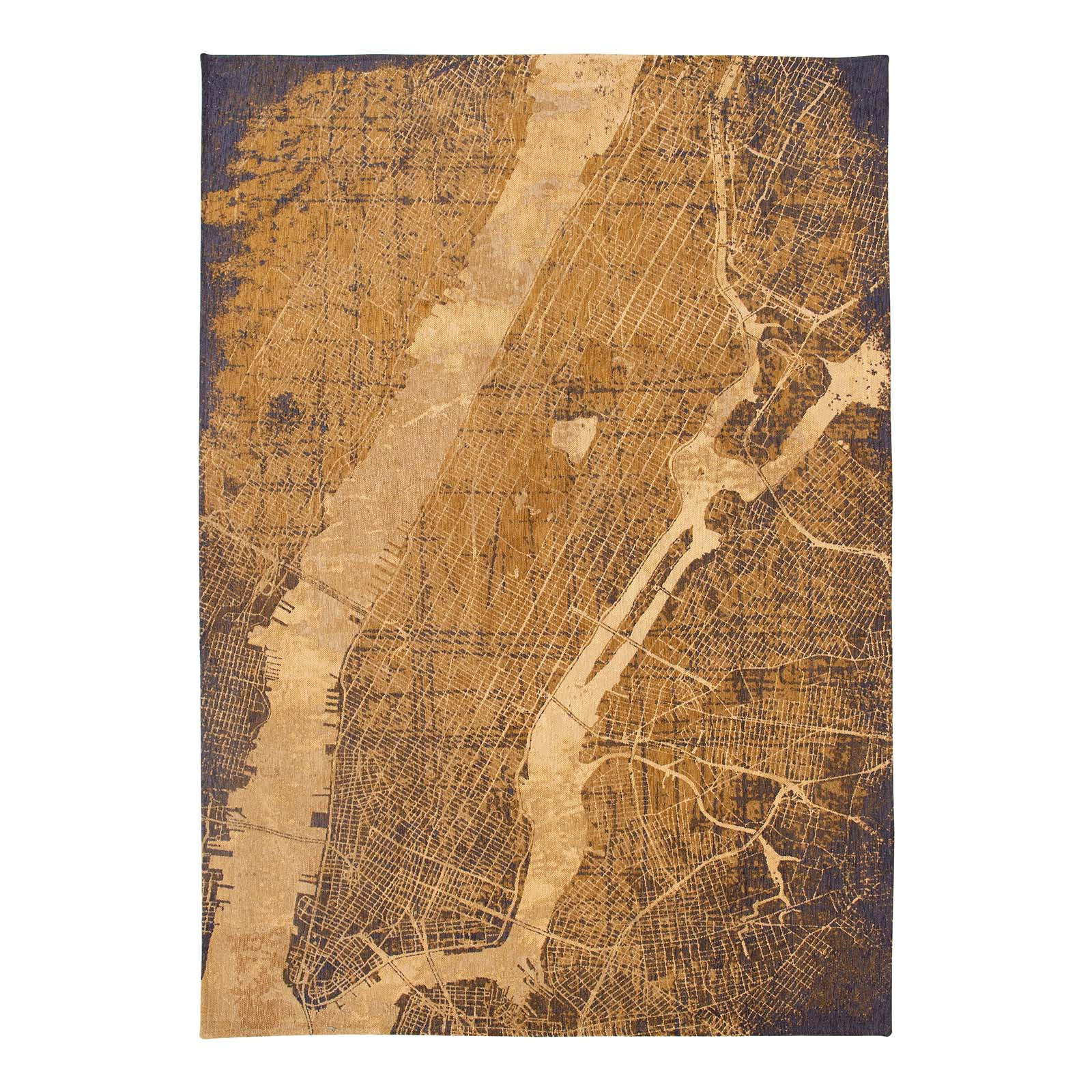 TEPPICH In-/Outdoor Flachgewebe GOLD CITY Gelb 240 x 340 cm - Gelb, Textil (240/340cm) - Novatrend