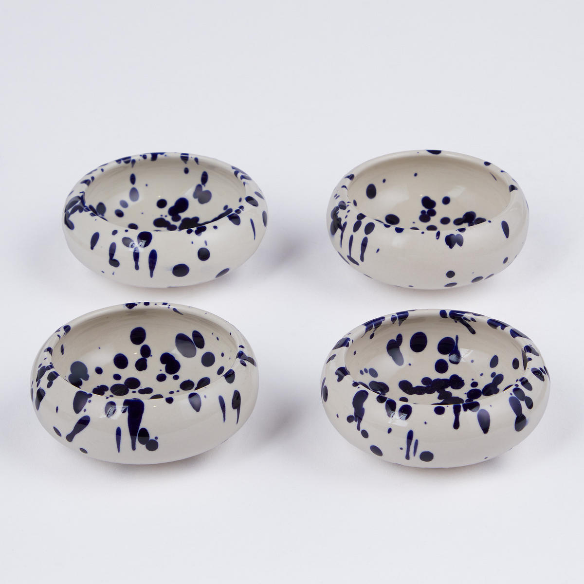 DIPSCHALE Boogy Splash 7cm - Dunkelblau, Keramik (9/9/3.5cm) - Butlers