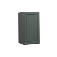 HÄNGESCHRANK Fame-Line Grün-Gold Landhaus 40 cm - Anthrazit/Grün, Holzwerkstoff (40/72/34.1cm) - Vicco