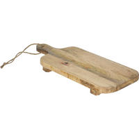 SERVIERBRETT Mangoholz 15/35/2,5 cm - Braun, Holz (15/3/35cm)