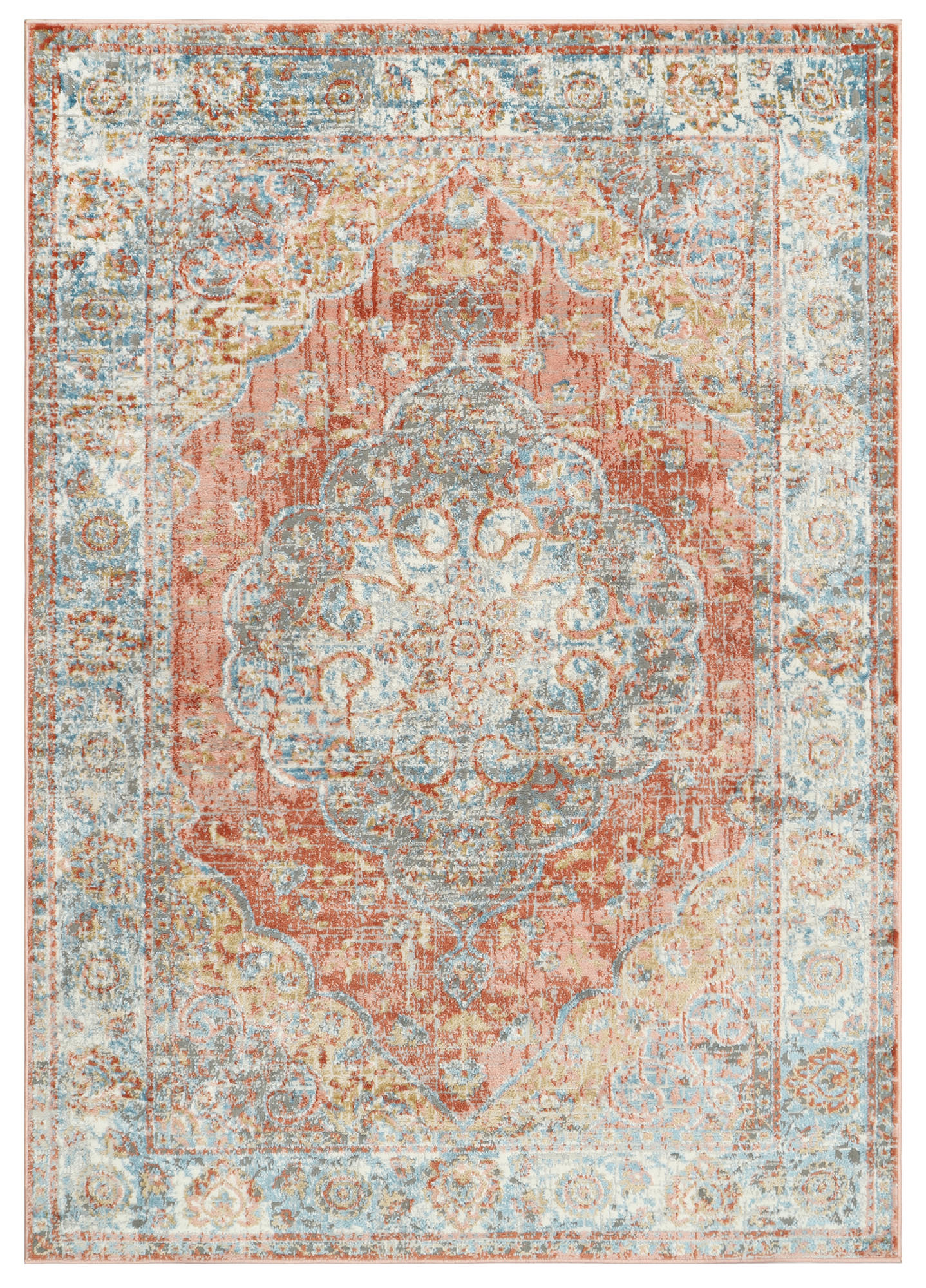 TEPPICH RETRO Weiß 160/220 cm - Weiß, Textil (160/220cm) - Tapiso