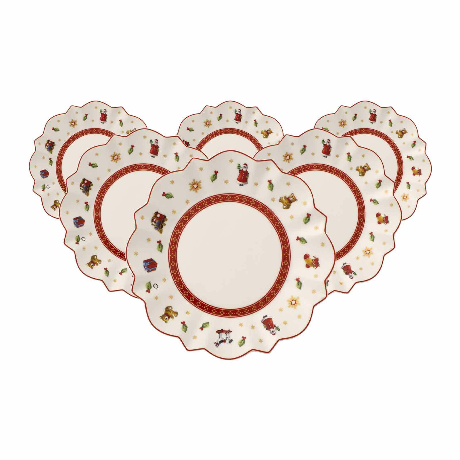 BROTTELLER Toy's Delight weiß ø 17,9 cm 6er Set - Weiß, Keramik (17.9cm) - Villeroy & Boch