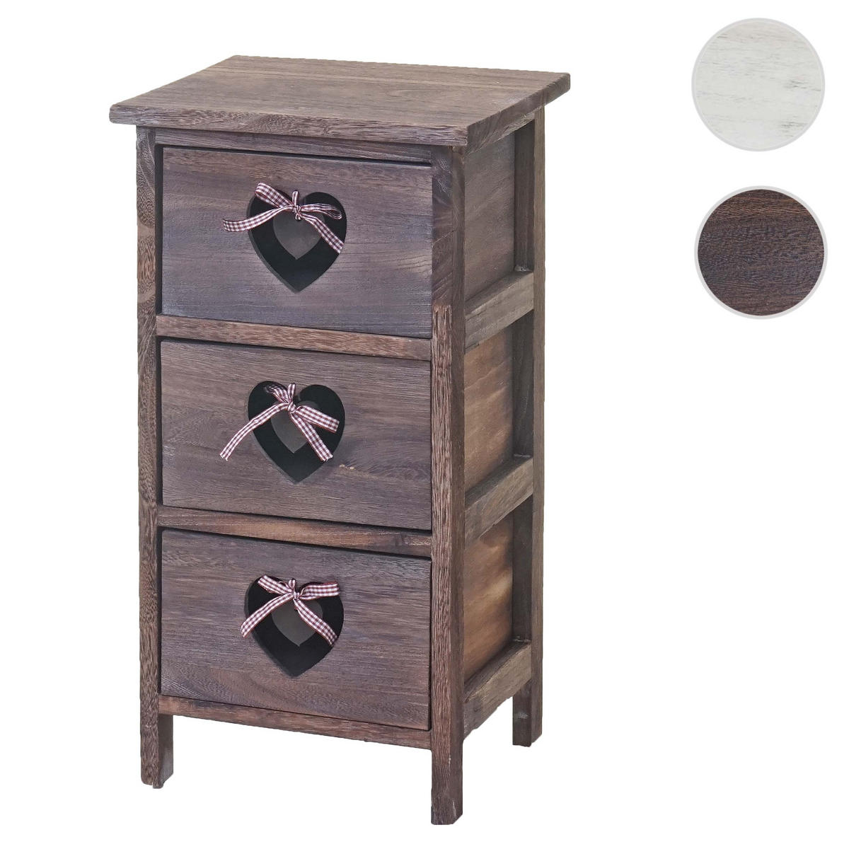 KOMMODE Braun - Braun, Holz (29/55/25cm) - MCW