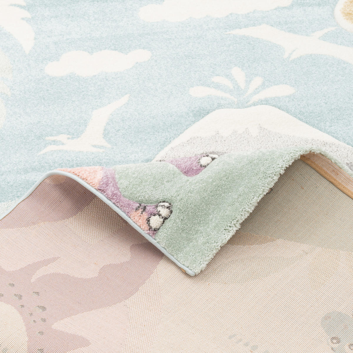 KINDER TEPPICH MAUI KIDS DINOWELT - Multicolor, Textil (200/290cm) - Pergamon