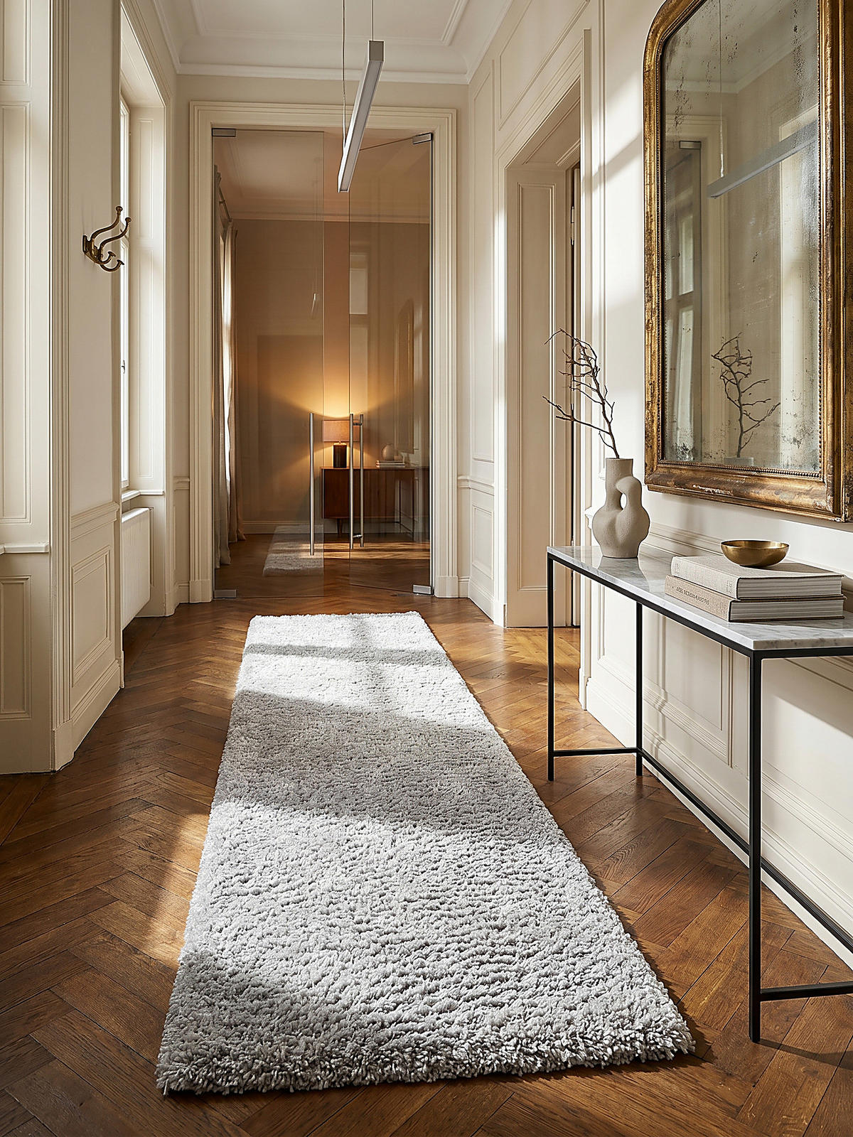 TEPPICH Hochflor Shaggy-Design, teddyweich LYNE, Grau 120x170 cm - Grau, Textil (170/120cm) - KADIMA DESIGN