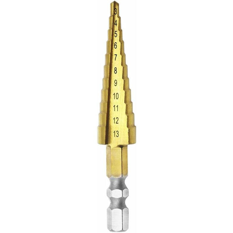 BIT-SATZ,TITANBESCHICHTETEM Stahl - Gelb, Metall (0.6/0.6/7.6cm) - LIBRATON