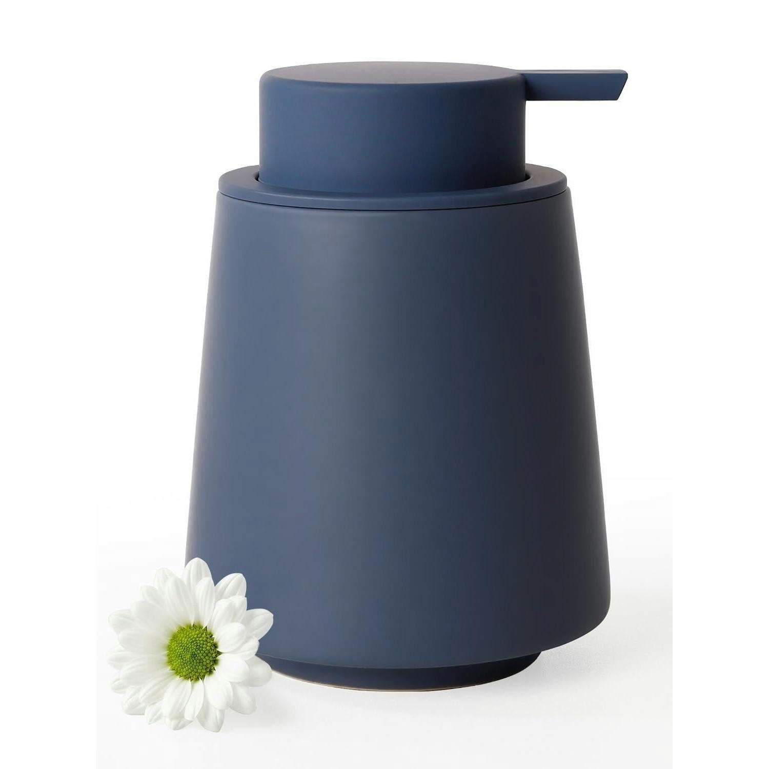 SEIFENSPENDER Keramik Matt Blau 400 ml - Blau, Keramik (9.5/12.9/9.5cm)