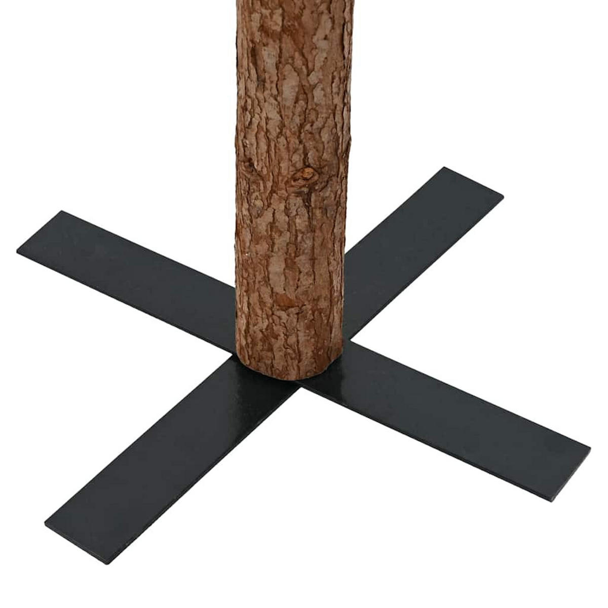 WEIHNACHTSBAUM Schlanker Haltbar 66/66/150 cm Grün PVC - Grün, Kunststoff (150cm) - vidaXL
