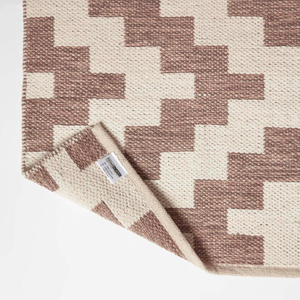 KELIM-TEPPICHLÄUFER Malina 66/200 cm - Braun, Textil (66/200cm) - Homescapes