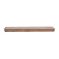 WANDREGAL Carve Braun 25/150/8 cm - Braun, Holz (150/8/25cm) - Hoyz Collection
